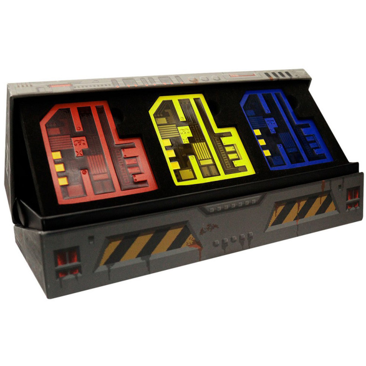 Diverse Doom: 30th Anniversary - Pixel Key Prop Replica Set of 3 decoratie