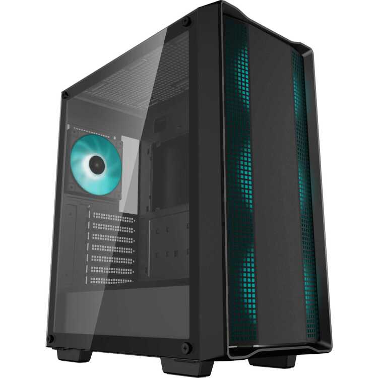 DeepCool CC560 V2 tower behuizing 2x USB-A | Tempered Glass