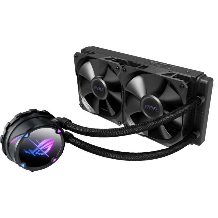 ASUS ROG STRIX LC II 240 waterkoeling 4-pins PWM fan-connector