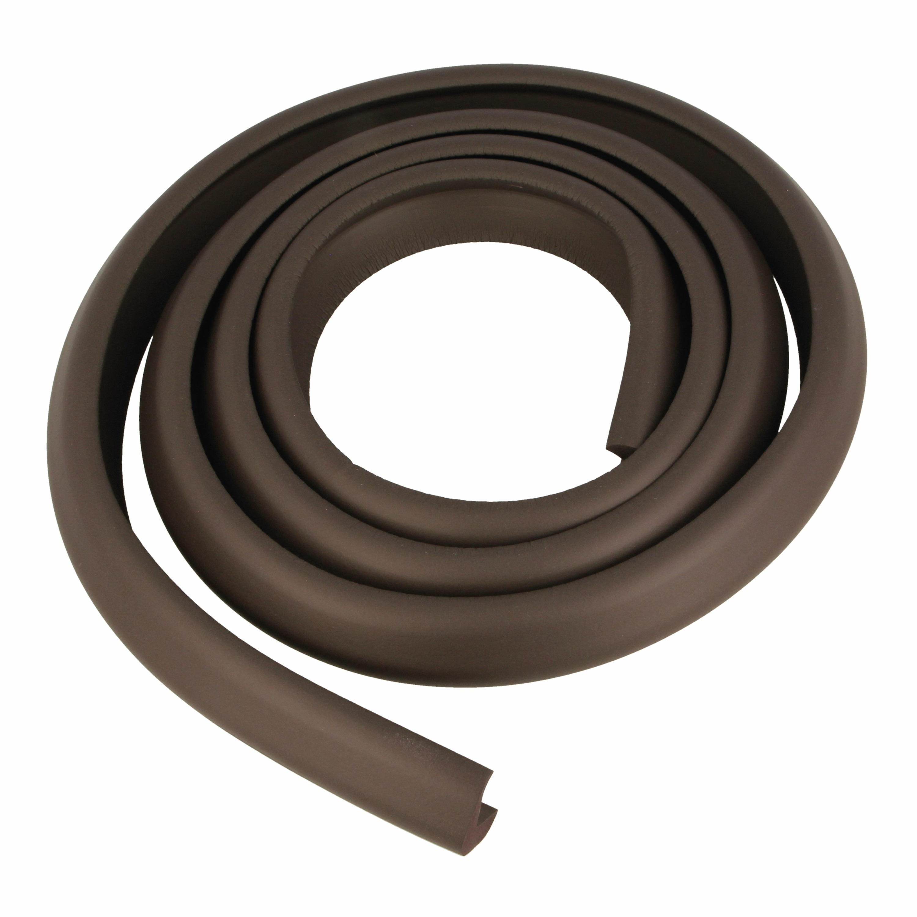 AMIG Randbescherming strip - 3x - 2meter - zelfklevend - bruin - veiligheid - kind bescherming -
