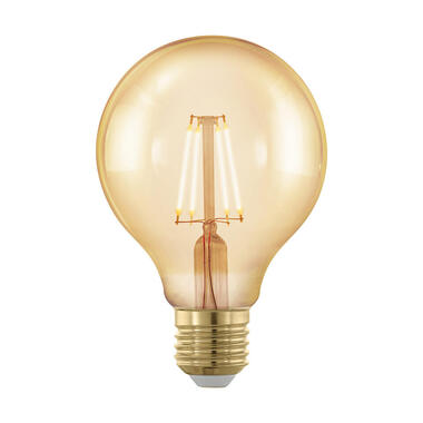 EGLO Golden Age dimbare LED globelamp - 8,0 cm - Leen Bakker
