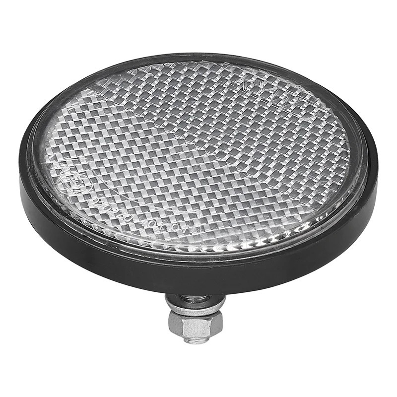 ProPlus Reflector - set 2x - wit - boutbevestiging - 60mm - M5 bout - rond -