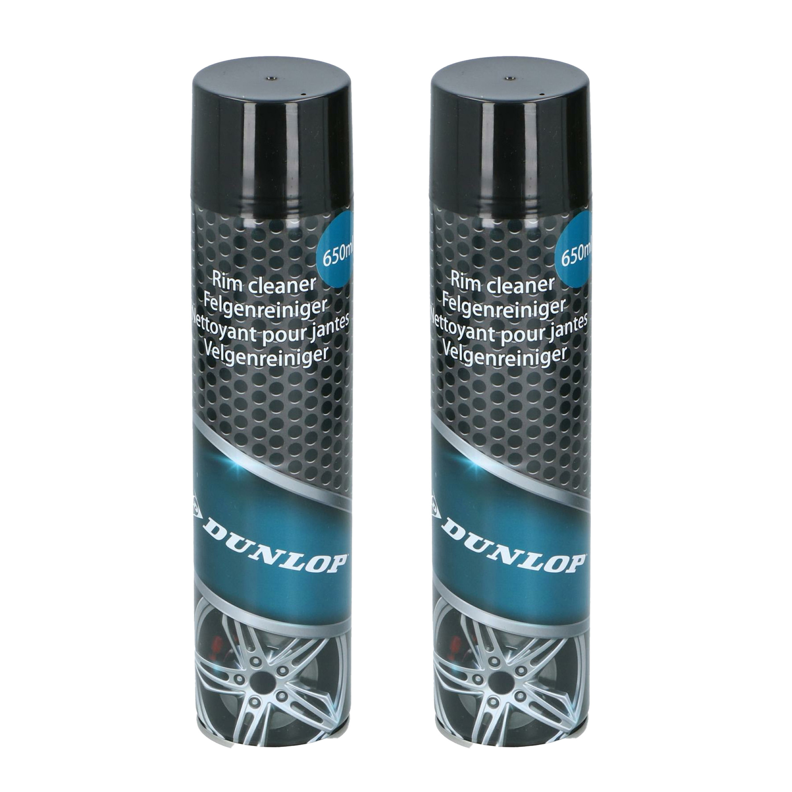 Auto velgenreiniger schoonmaak spray - 2x - bus van 650 ml -