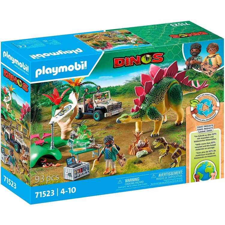 PLAYMOBIL Dinos - Onderzoeksstation met dinosaurussen constructiespeelgoed 71523