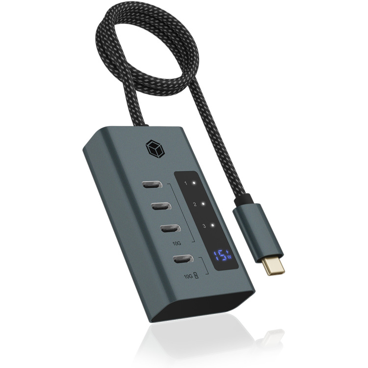 ICY BOX IB-HUB1454-C31 4-port USB 3.2 Gen 2 Type-C hub usb-hub