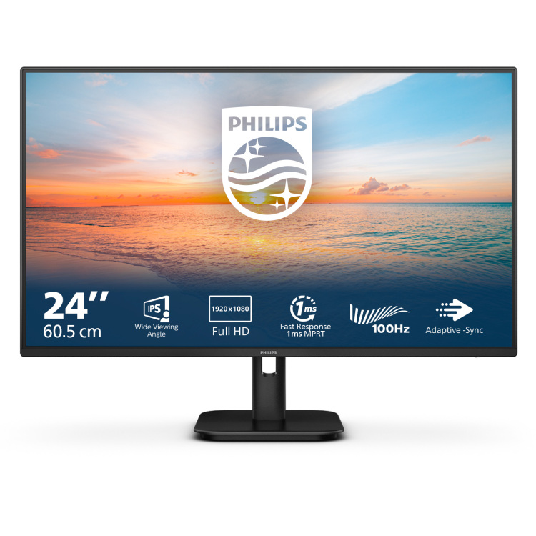 Philips 24E1N1100A/00 ledmonitor 2x HDMI, 1x DisplayPort, Sound