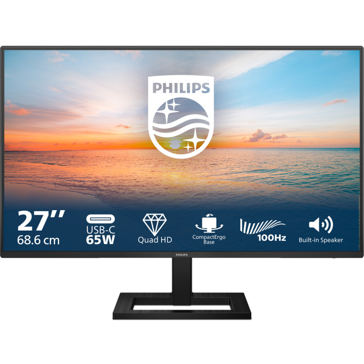 Philips 27E1N1600AE/00 ledmonitor 1x HDMI, 1x USB-C, Sound
