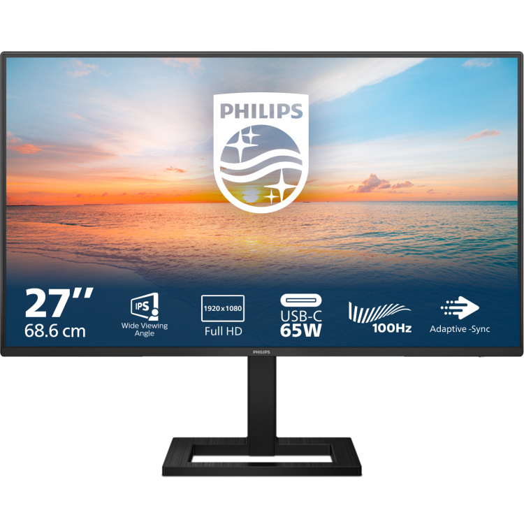 Philips 27E1N1300AE ledmonitor 1x HDMI, 1x USB-C, Sound