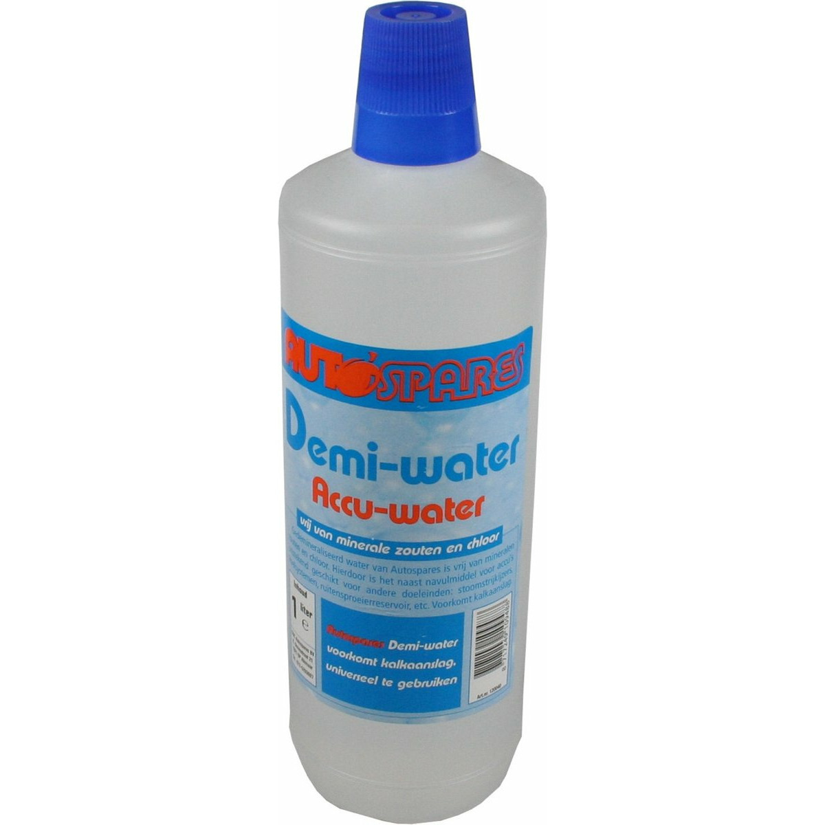 Accuwater - gedemineraliseerd water - 1 liter -