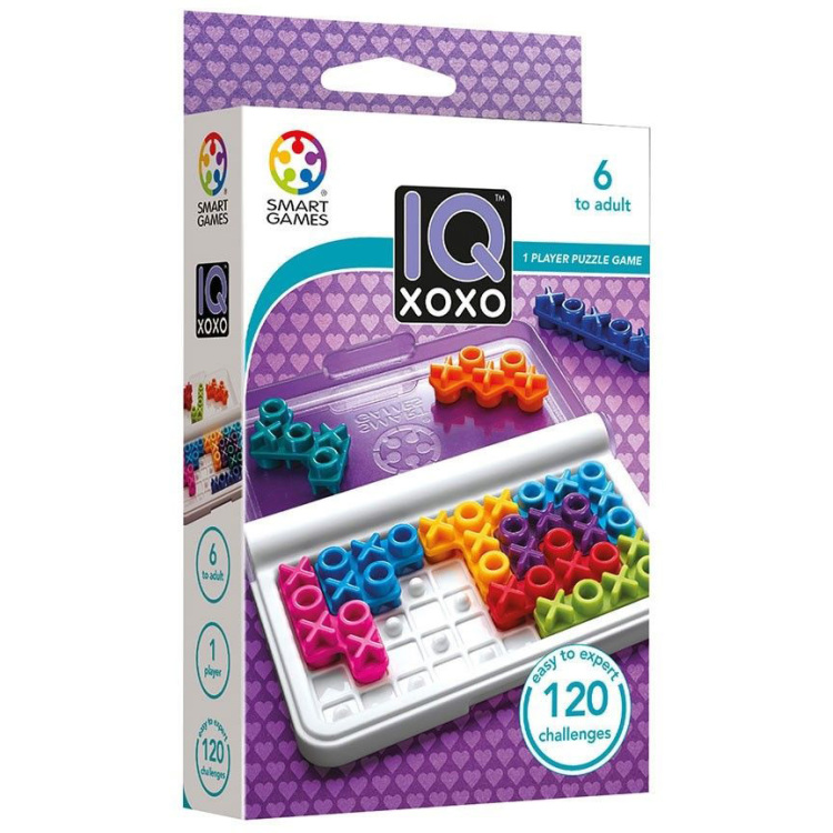 SmartGames IQ XOXO leerspel Nederlands, 1 speler, Vanaf 6 jaar, 120 opdrachten