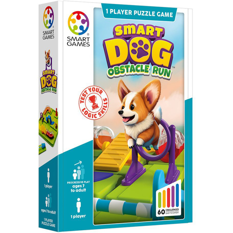 SmartGames Smart Dog leerspel Nederlands, 1 speler, Vanaf 7 jaar, 60 opdrachten