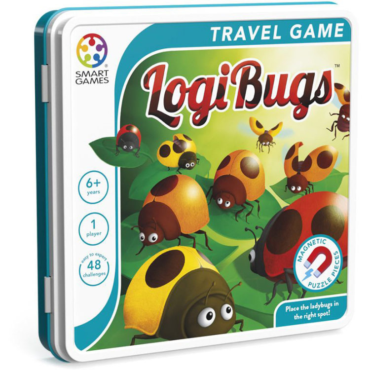 SmartGames Logibugs leerspel Nederlands, 1 speler, Vanaf 6 jaar, 48 opdrachten