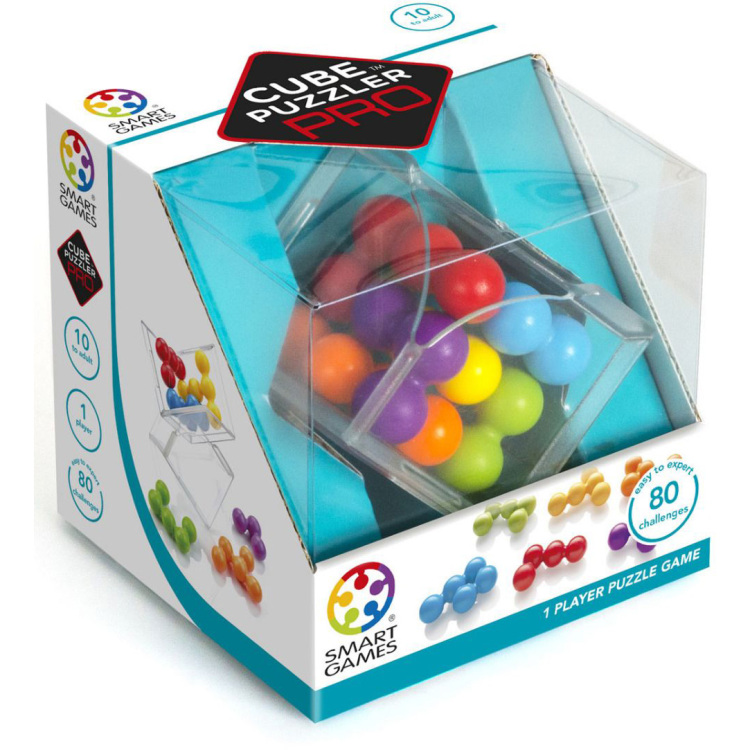 SmartGames Cube Puzzler PRO leerspel Nederlands, 1 speler, Vanaf 10 jaar, 80 opdrachten