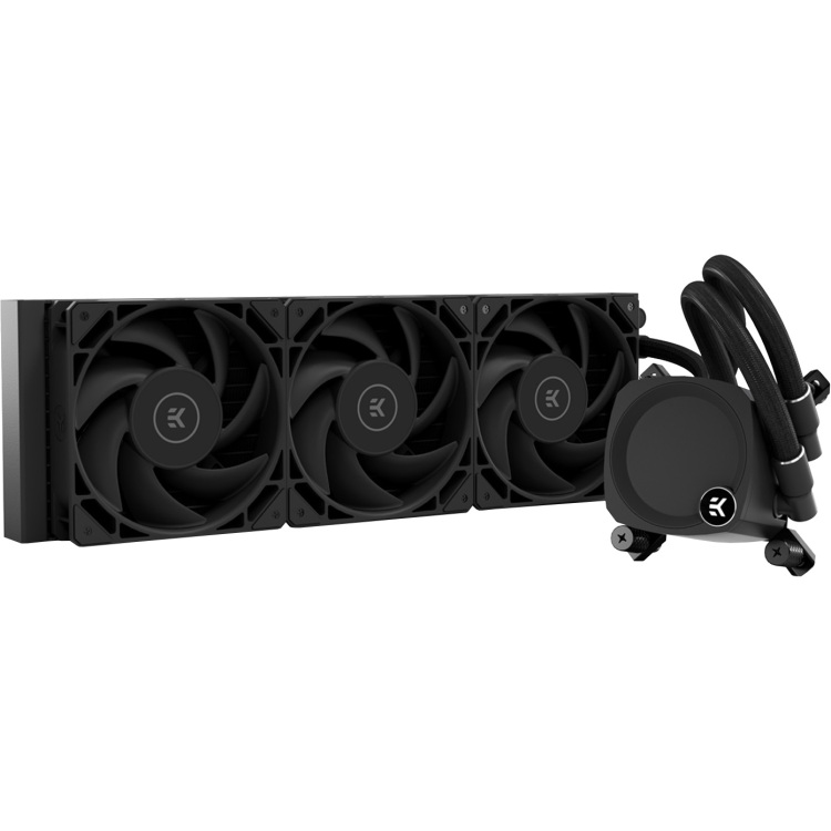 EKWB EK-Nucleus AIO CR360 Dark waterkoeling 4-pins PWM fan-connector