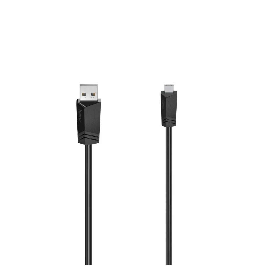 Hama Mini-USB-kabel, USB 2.0, 480 Mbit/s, 0,75 m Kabel