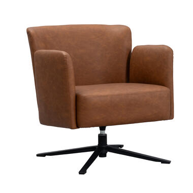 Fauteuil Sam - bruin - Leen Bakker