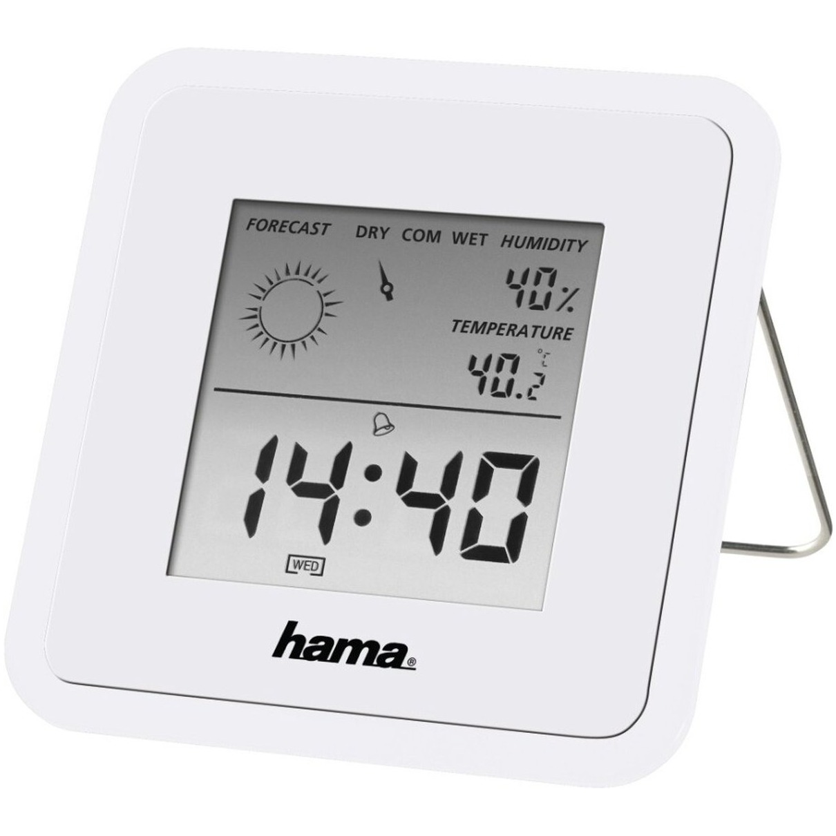 Hama Thermo-/hygrometer TH50 Weerstation Wit