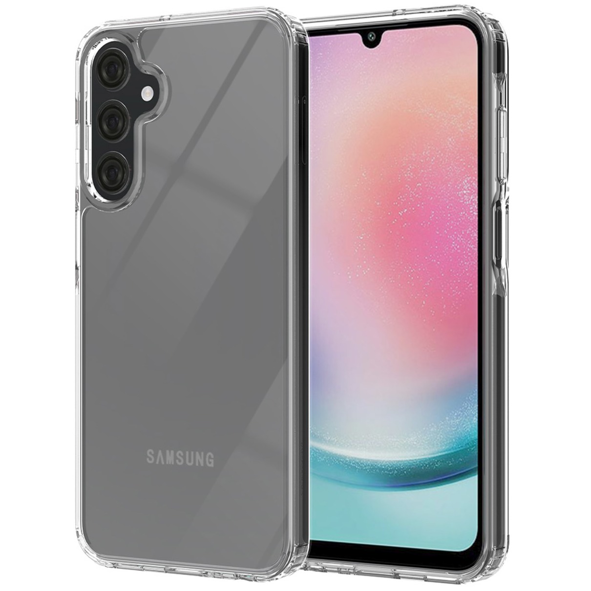 Accezz Xtreme Impact Backcover Samsung Galaxy A25 Telefoonhoesje Transparant