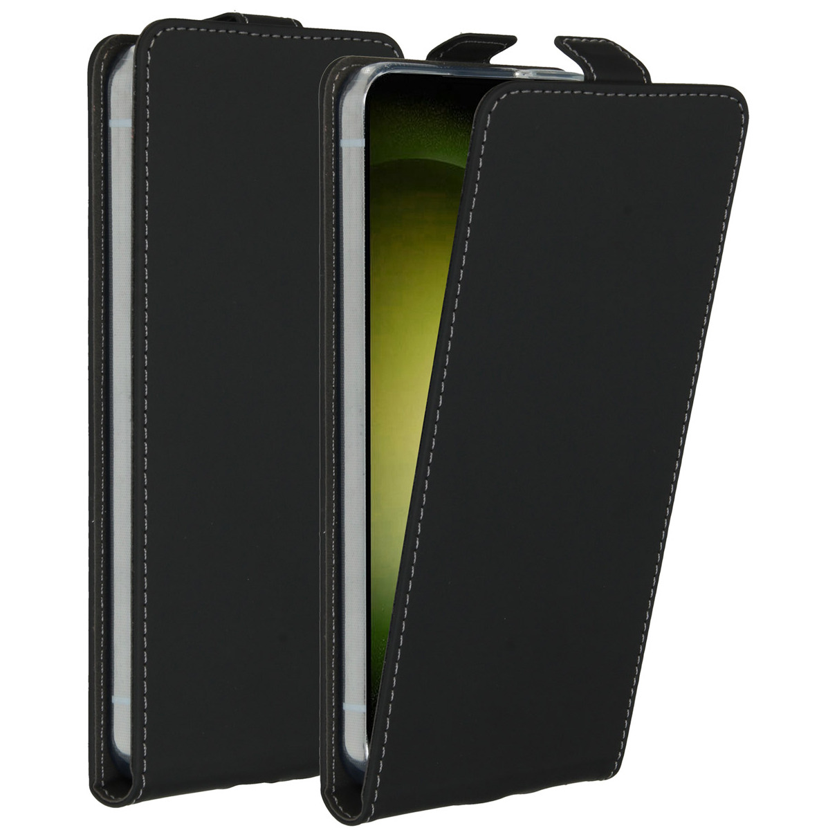 Accezz Flipcase Samsung Galaxy S24 Plus Telefoonhoesje Zwart