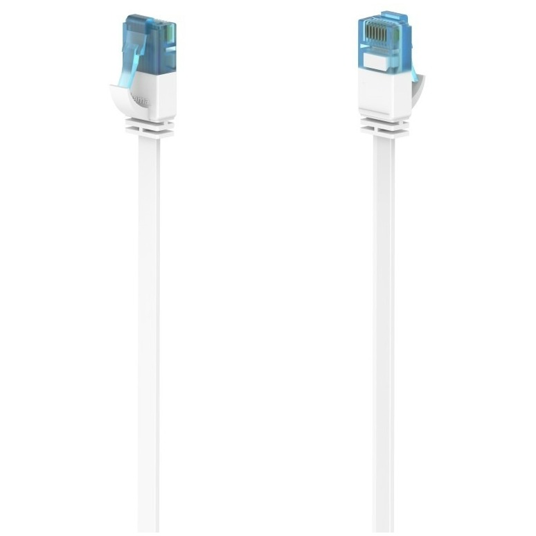 Hama Netwerkkabel, CAT-6a, 10 Gbit/s, U/UTP, plat, 5,00 m UTP kabel