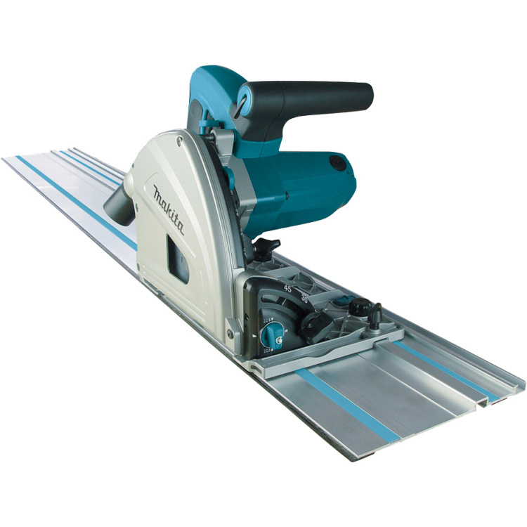 Makita 230 V Invalcirkelzaag 165 mm SP6000J handcirkelzaag In Mbox, incl. tas voor geleiderail