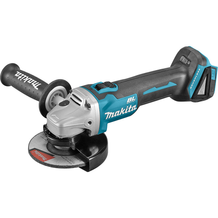 Makita 18 V Haakse slijper 125 mm DGA506ZJ haakse slijper zonder accu en oplader, in Mbox
