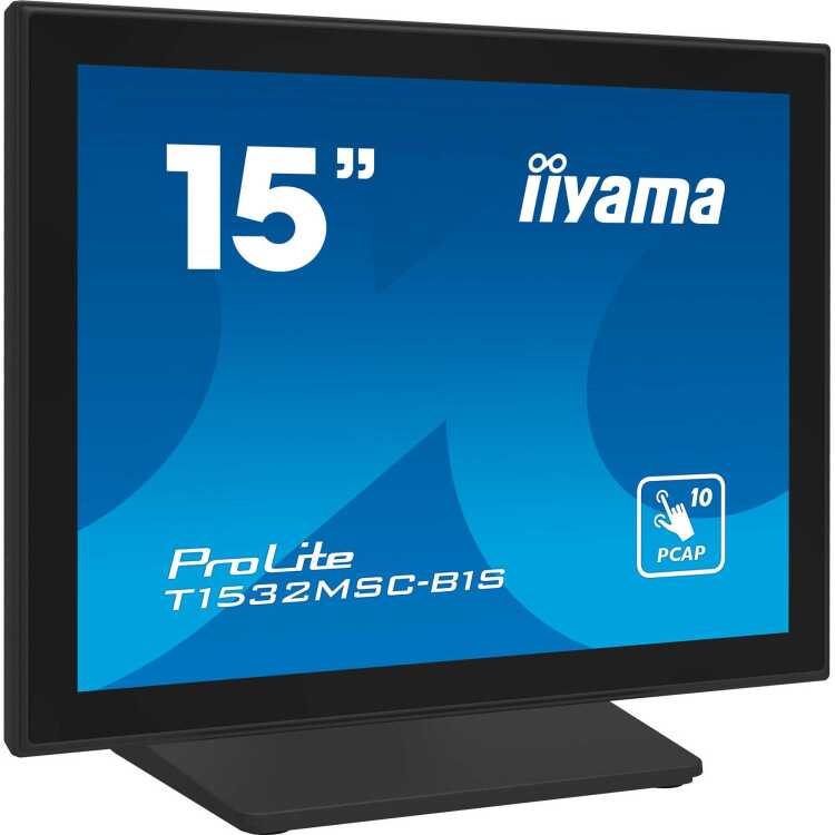 iiyama ProLite T1532MSC-B1S ledmonitor VGA, HDMI, DisplayPort, Audio
