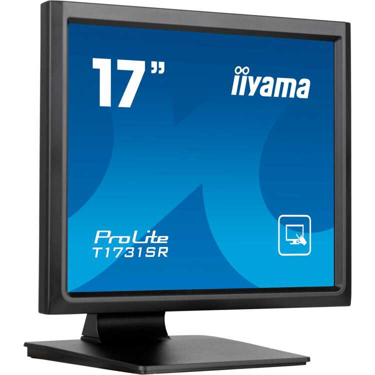 iiyama ProLite T1731SR-B1S ledmonitor Touch, USB, HDMI, Audio, DisplayPort