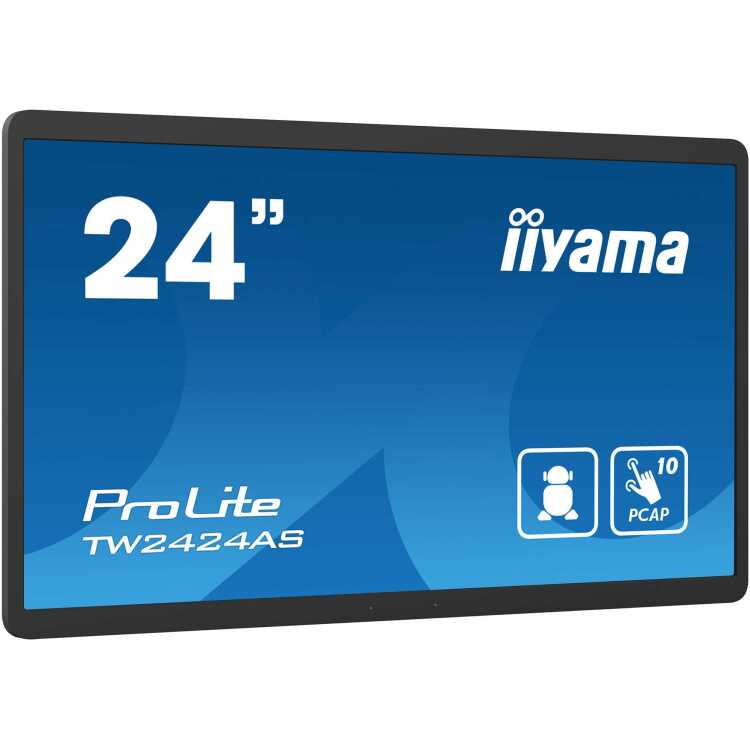 iiyama ProLite TW2424AS-B1 public display Touch, HDMI, USB, WLAN, LAN, Android