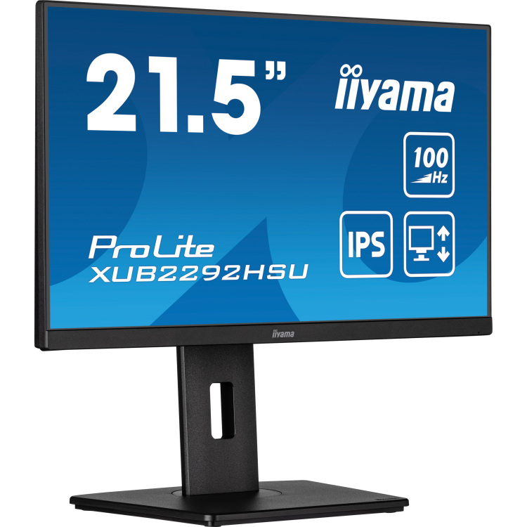 iiyama ProLite XUB2292HSU-B6 ledmonitor 100Hz, HDMI, DisplayPort, USB, Audio, AMD FreeSync