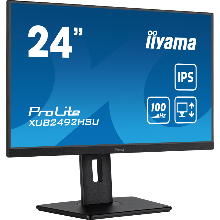 iiyama ProLite XUB2492HSU-B6 ledmonitor HDMI, DisplayPort, USB, Audio