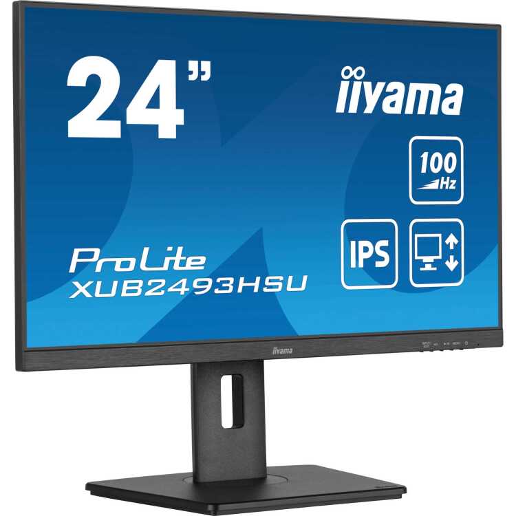 iiyama ProLite XUB2493HSU-B6 ledmonitor HDMI, DisplayPort, USB, Audio