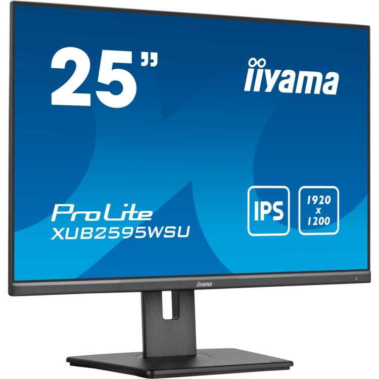 iiyama ProLite XUB2595WSU-B5 ledmonitor VGA, HDMI, DisplayPort, USB, Audio, Adaptive Sync