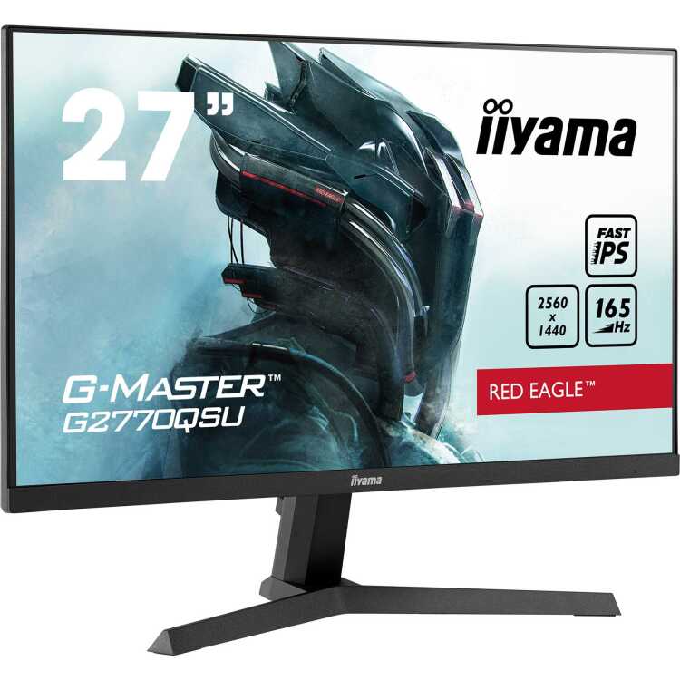 iiyama G-Master Red Eagle G2770QSU-B1 gaming monitor 165Hz, USB, HDMI, DisplayPort, Audio