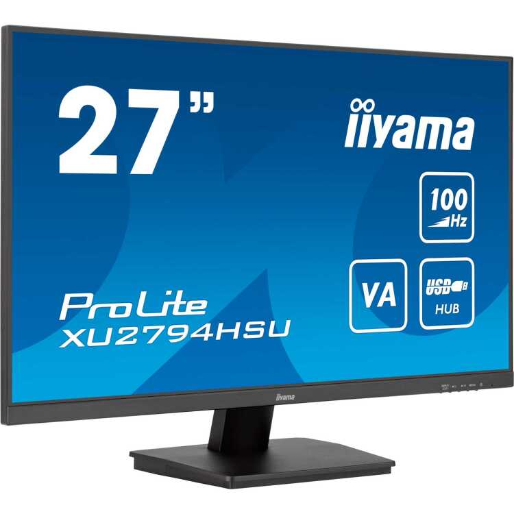 iiyama ProLite XU2794HSU-B6 ledmonitor HDMI, DisplayPort, Sound