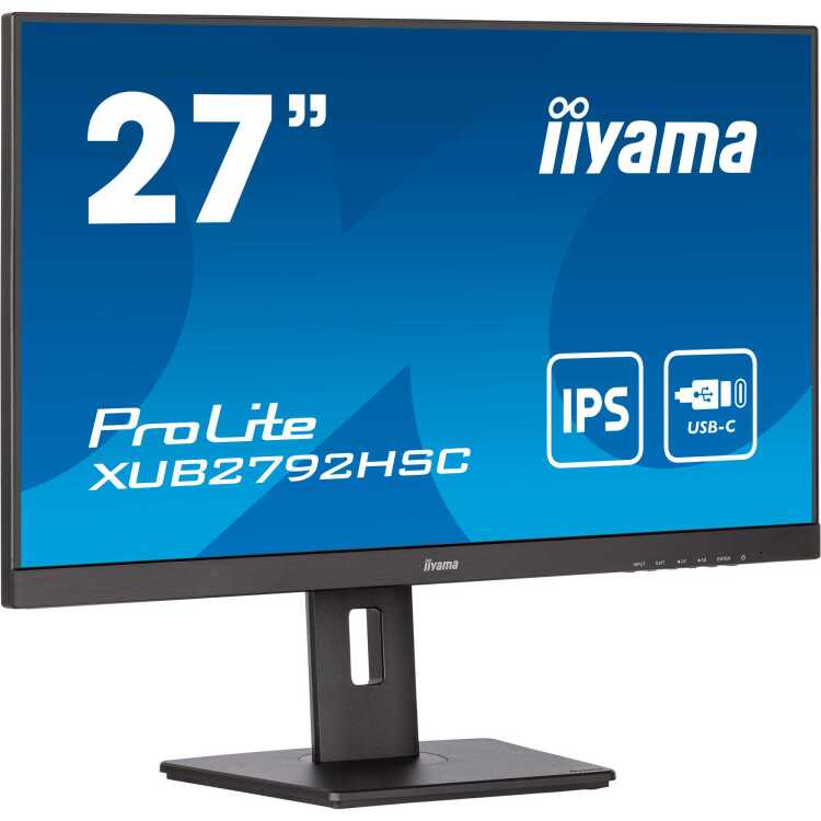 iiyama Prolite XUB2792HSC-B5 ledmonitor 75Hz, HDMI, DisplayPort, USB-C, Audio