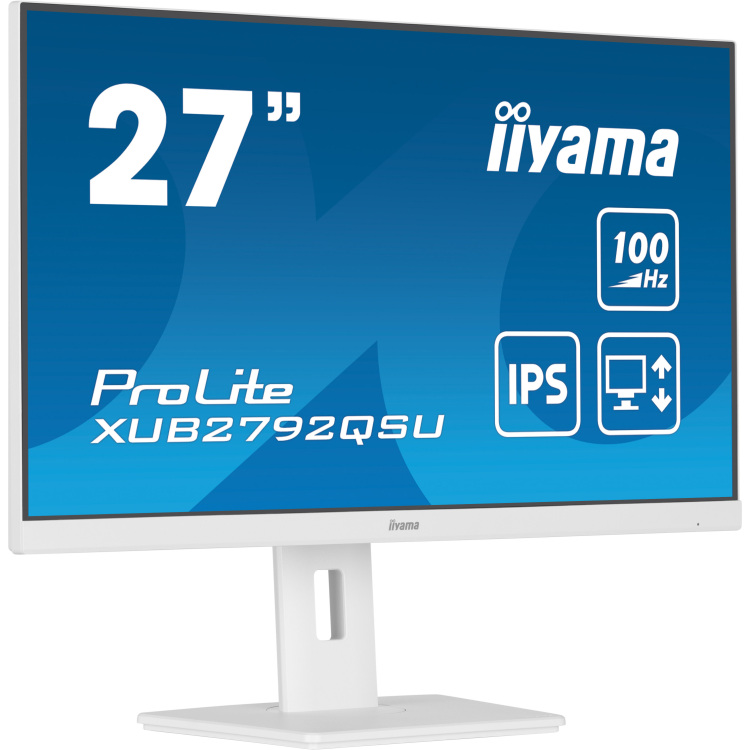 iiyama ProLite XUB2792QSU-W6 ledmonitor HDMI, DisplayPort, USB, Audio