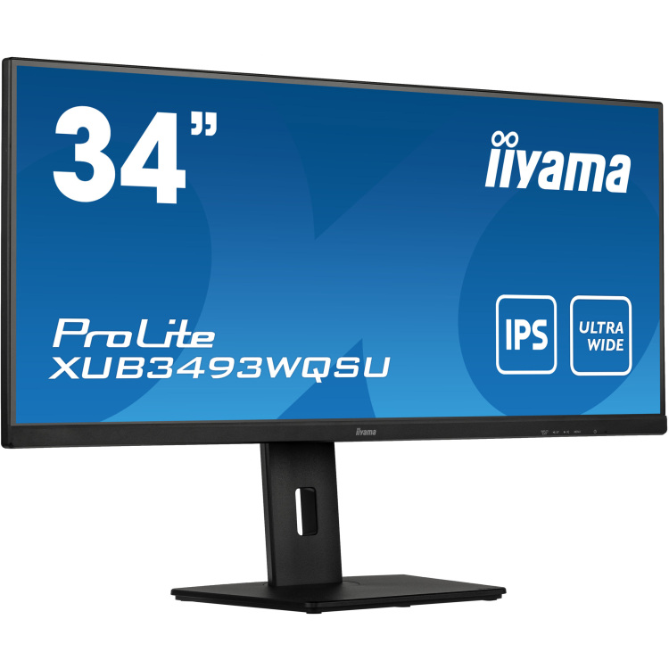 iiyama ProLite XUB3493WQSU-B5 ledmonitor 75 Hz, UWQHD, HDMI, DisplayPort, USB, AMD FreeSync