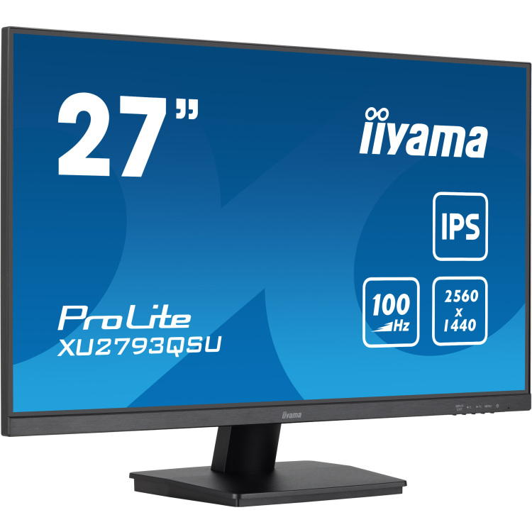 iiyama ProLite XU2793QSU-B6 ledmonitor 100 Hz, HDMI, DisplayPort, USB, Audio, Adaptive Sync