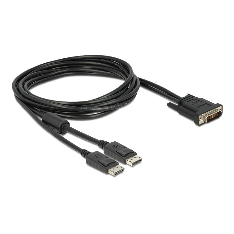 DeLOCK DMS-59 > 2 x DisplayPort Kabel adapter 83507