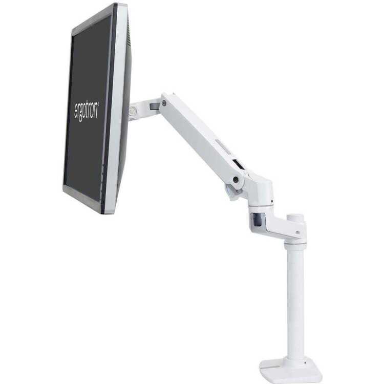 Ergotron LX Desk monitorarm met hoog statief monitorarm