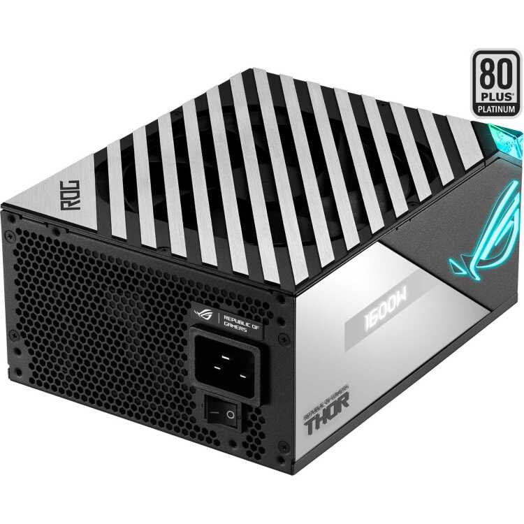 ASUS ROG THOR Titanium voeding 10x PCIe, Kabelmanagement