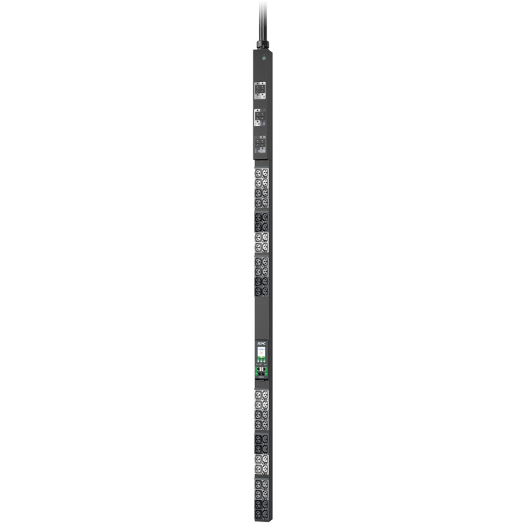 APC APDU10350ME - Metered, 0U, 32A, 400V stekkerdoos (24x) C13/15 + (24x) C13/15/19/21, IEC60309 32A 3Fase stekker