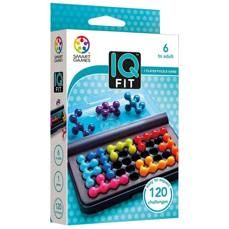 SmartGames IQ Fit leerspel Nederlands, 1 speler, Vanaf 6 jaar, 120 opdrachten