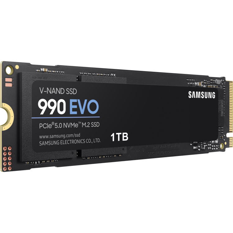 SAMSUNG 990 EVO 1 TB ssd MZ-V9E1T0BW, PCIe 4.0 x4 / 5.0 x2, NVMe 2.0, M.2 2280