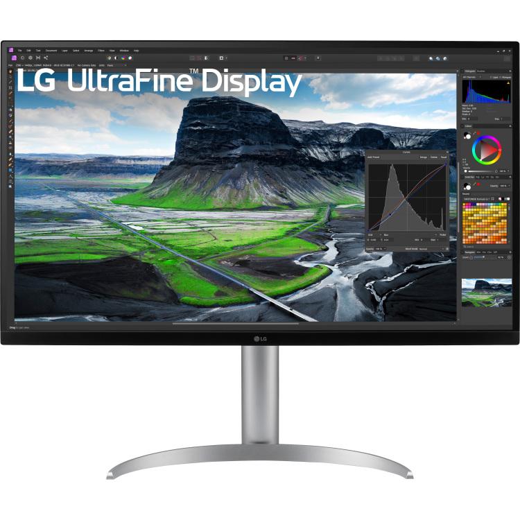 LG UltraFine 32UQ850V-W monitor 2x HDMI, 1x DisplayPort, USB-C, USB-A, USB-B, HDR10