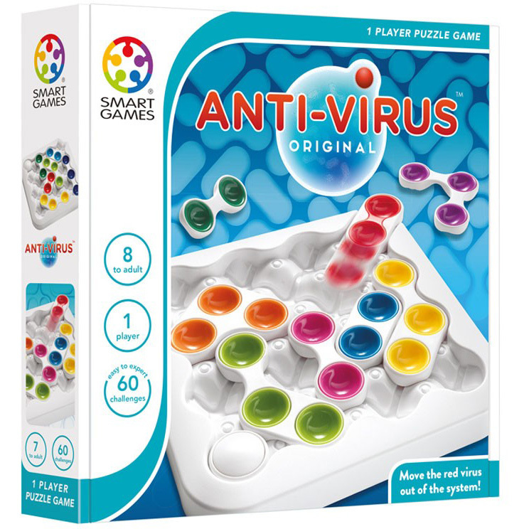 SmartGames Anti-Virus Original leerspel Nederlands, 1 speler, Vanaf 8 jaar, 60 opdrachten