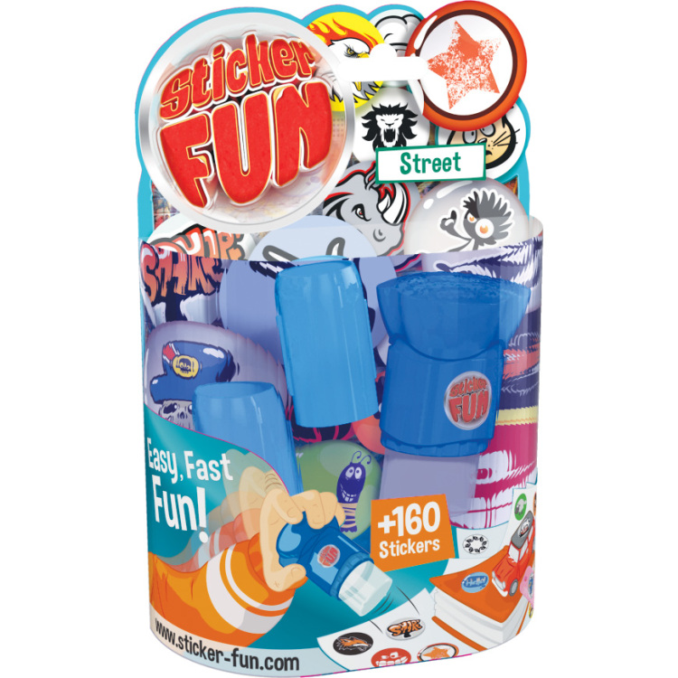 Goliath Games Sticker Fun - Street knutselen met meer dan 160 stickers