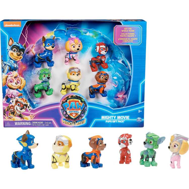 Spin Master PAW Patrol: The Mighty Movie, Figure Gift Pack speelfiguur