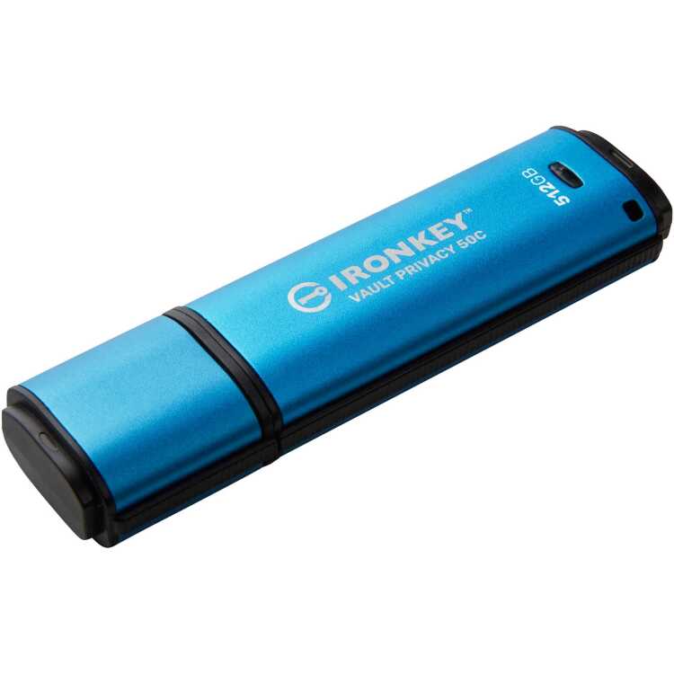 Kingston IronKey Vault Privacy 50 512 GB usb-stick USB-C 3.2 Gen 1